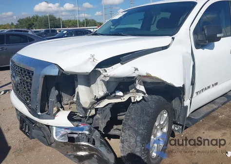 2018 Nissan Titan Sv из США, поврежденный, VIN 1N6AA1EK1JN503359